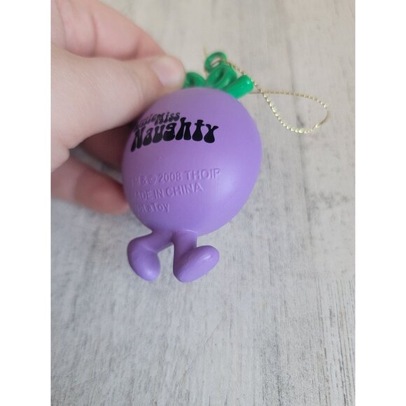 Little miss naughty purple ornament‎ Xmas vintage - Picture 5 of 6